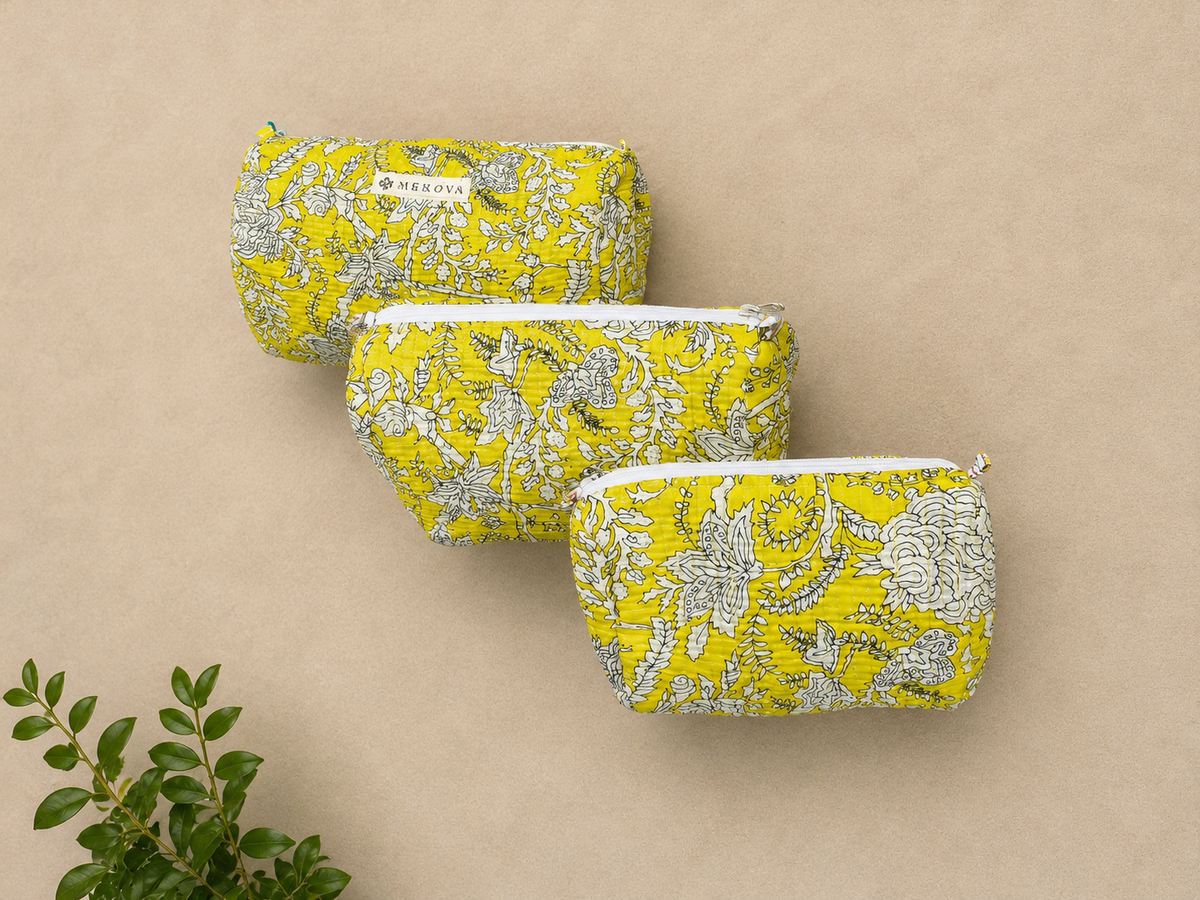 Sunlit Garden Duffle & Pouch Set
