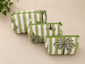 Olive Grove Toiletry Pouches (Set of 3)