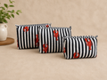 Lobster Tide Toiletry Pouches (Set of 3)
