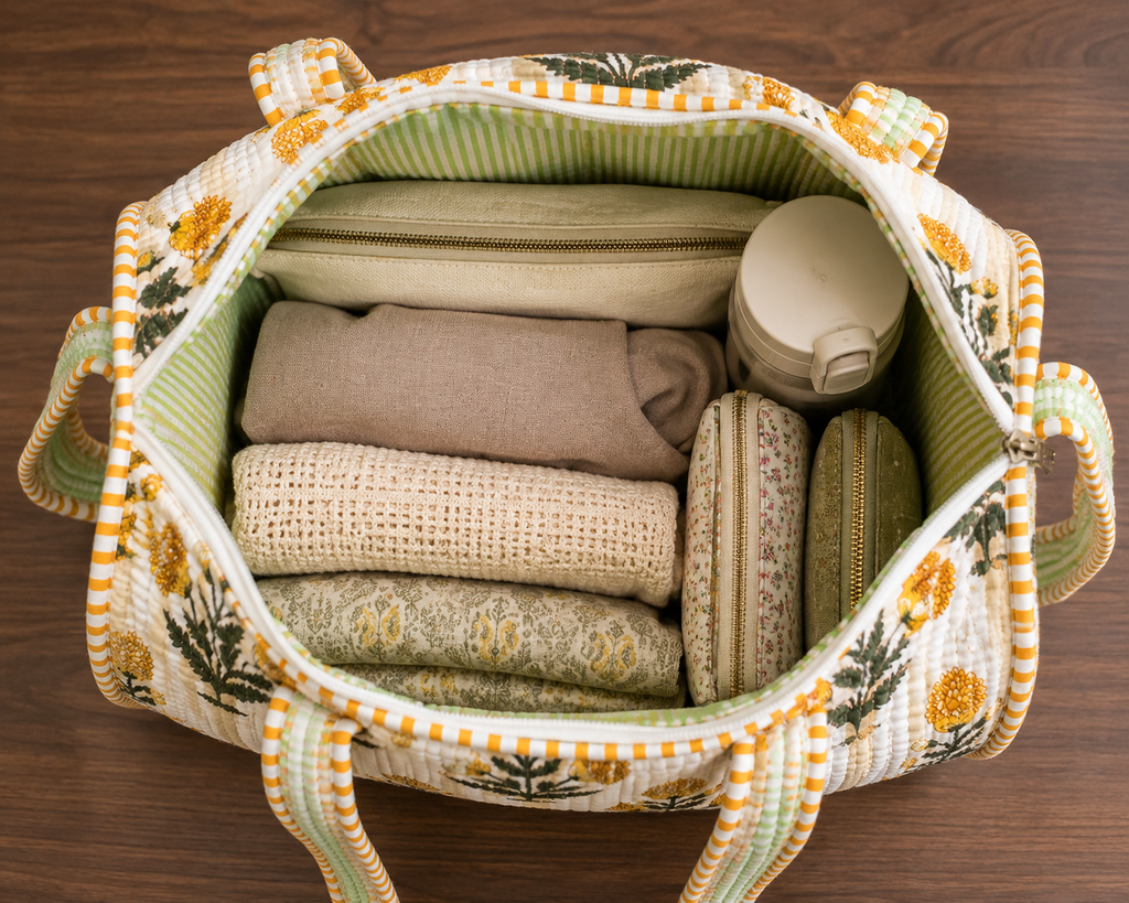 Marigold Meadow Duffle