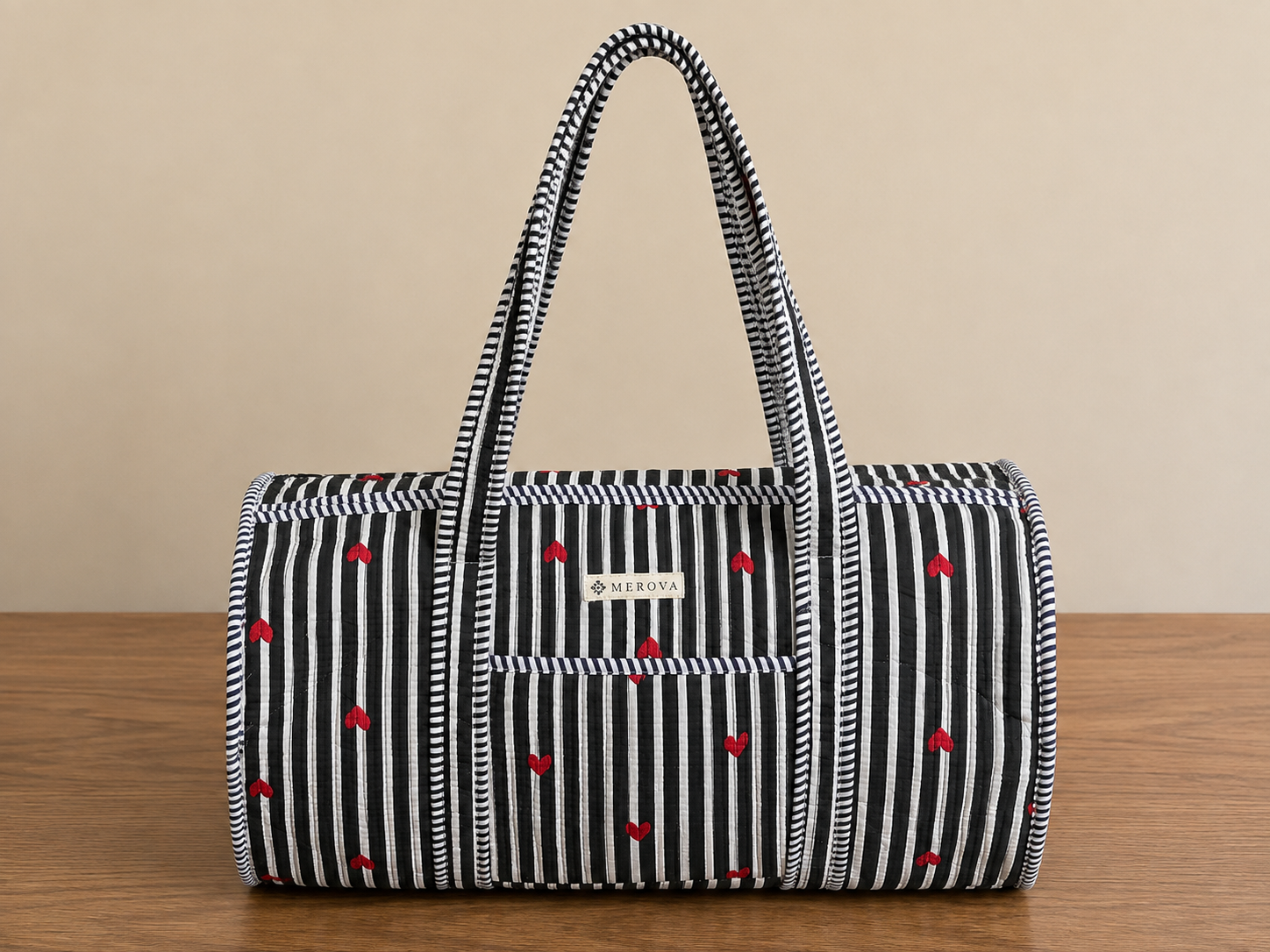 Sweetheart Stripes Duffle